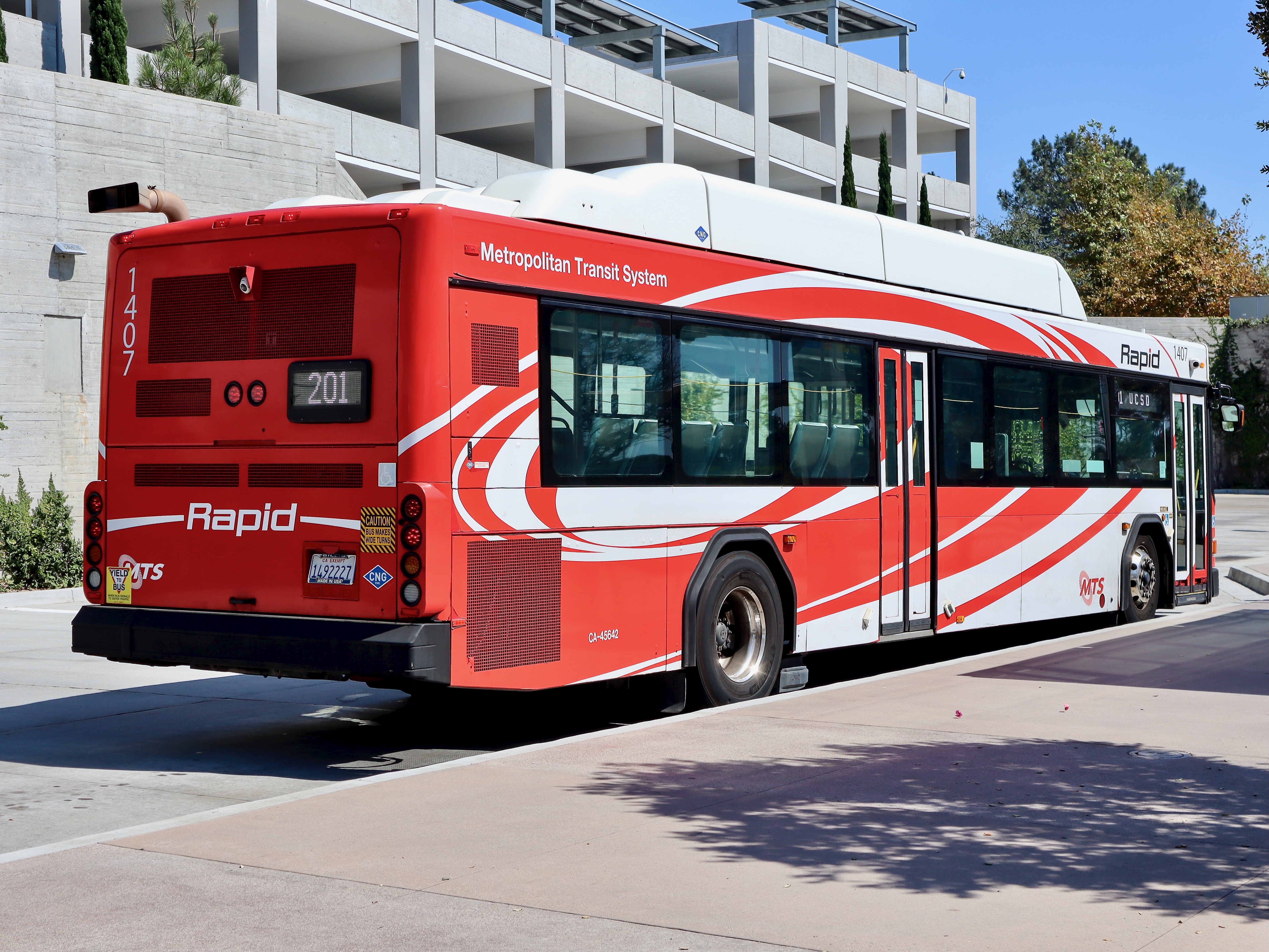 MTS Gillig Low Floor CNG 40' 1407