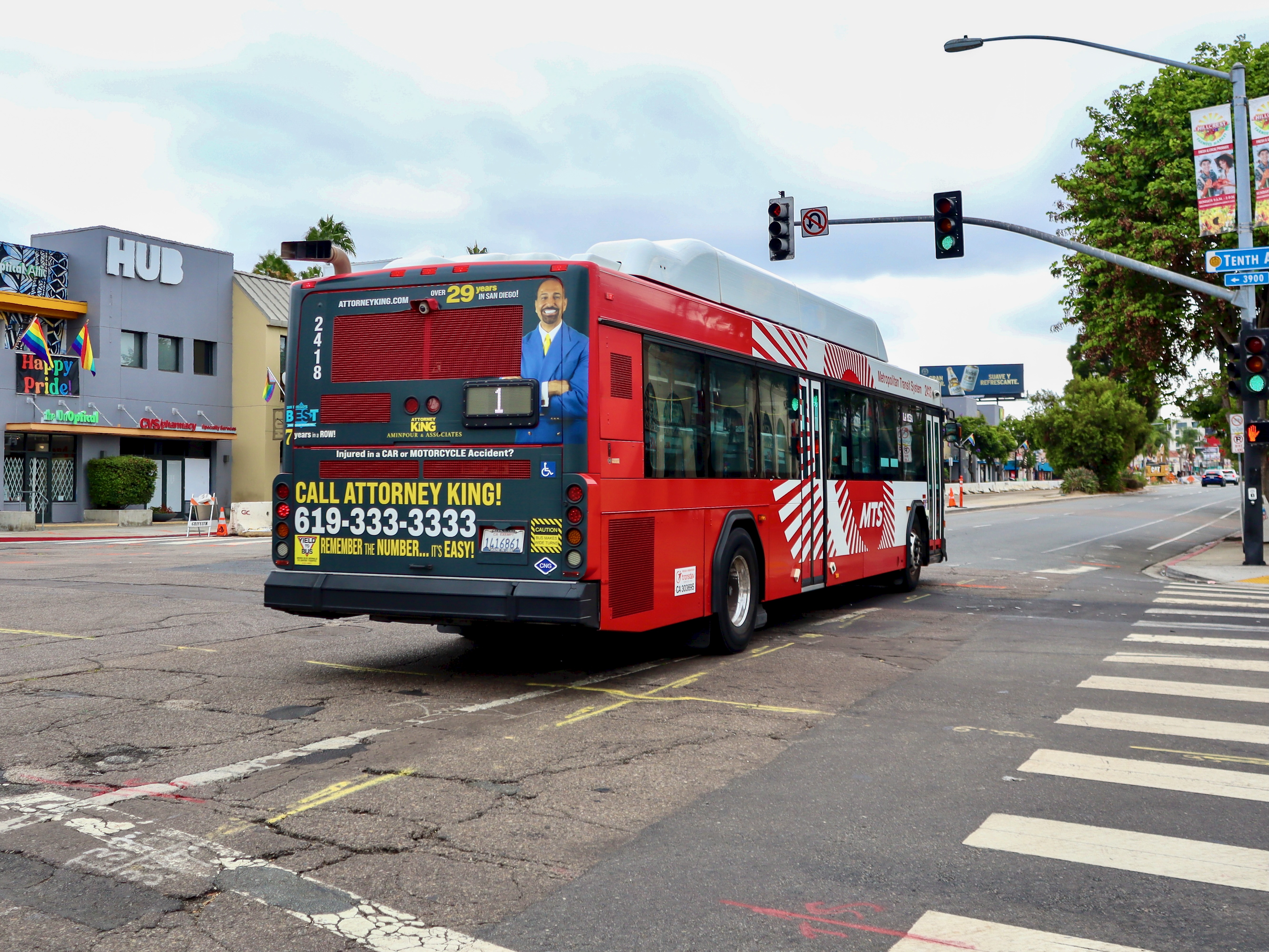 MTS Gillig Low Floor CNG 40' 2418