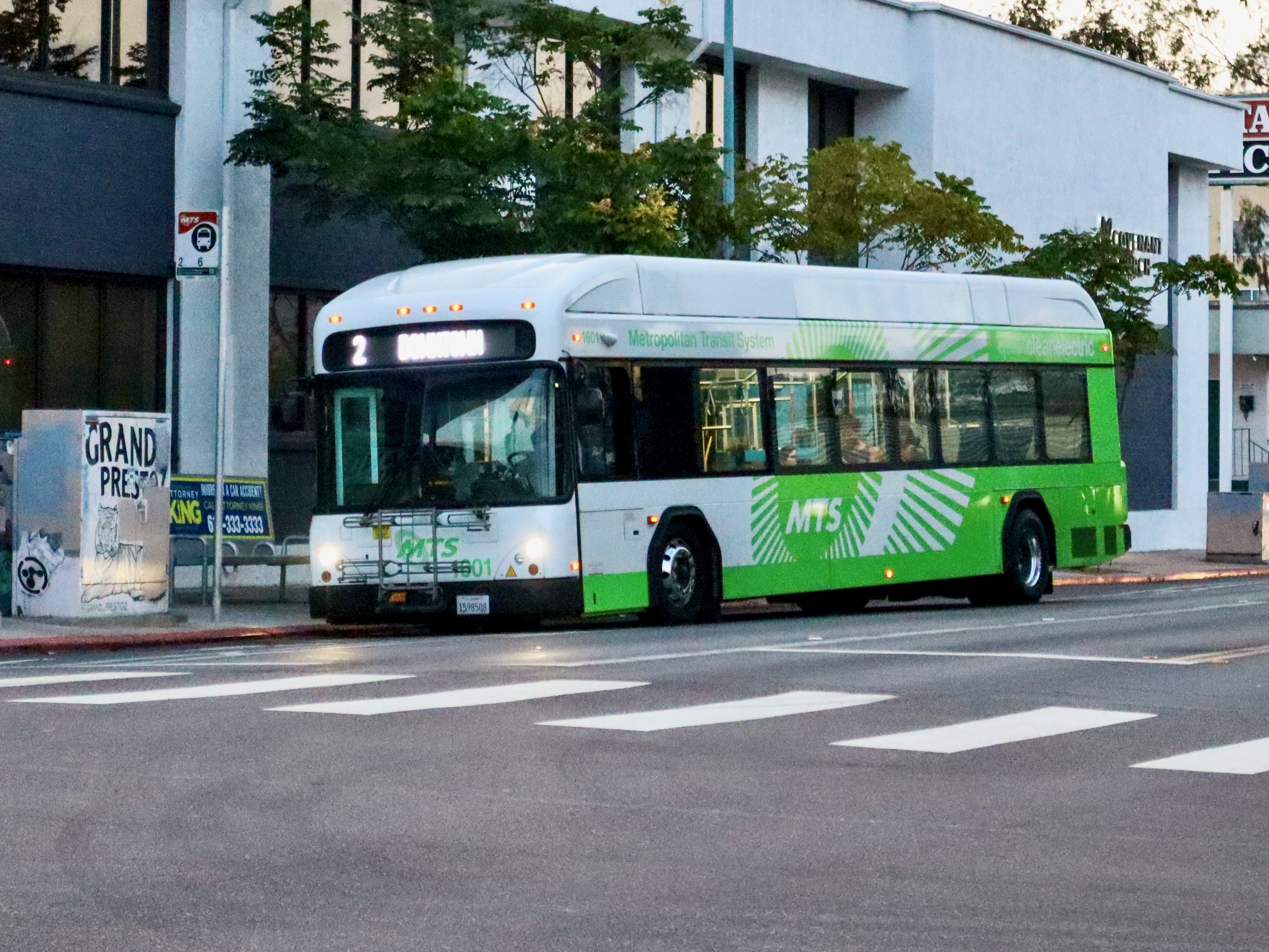 MTS Gillig Low Floor Plus EV 40' 1601