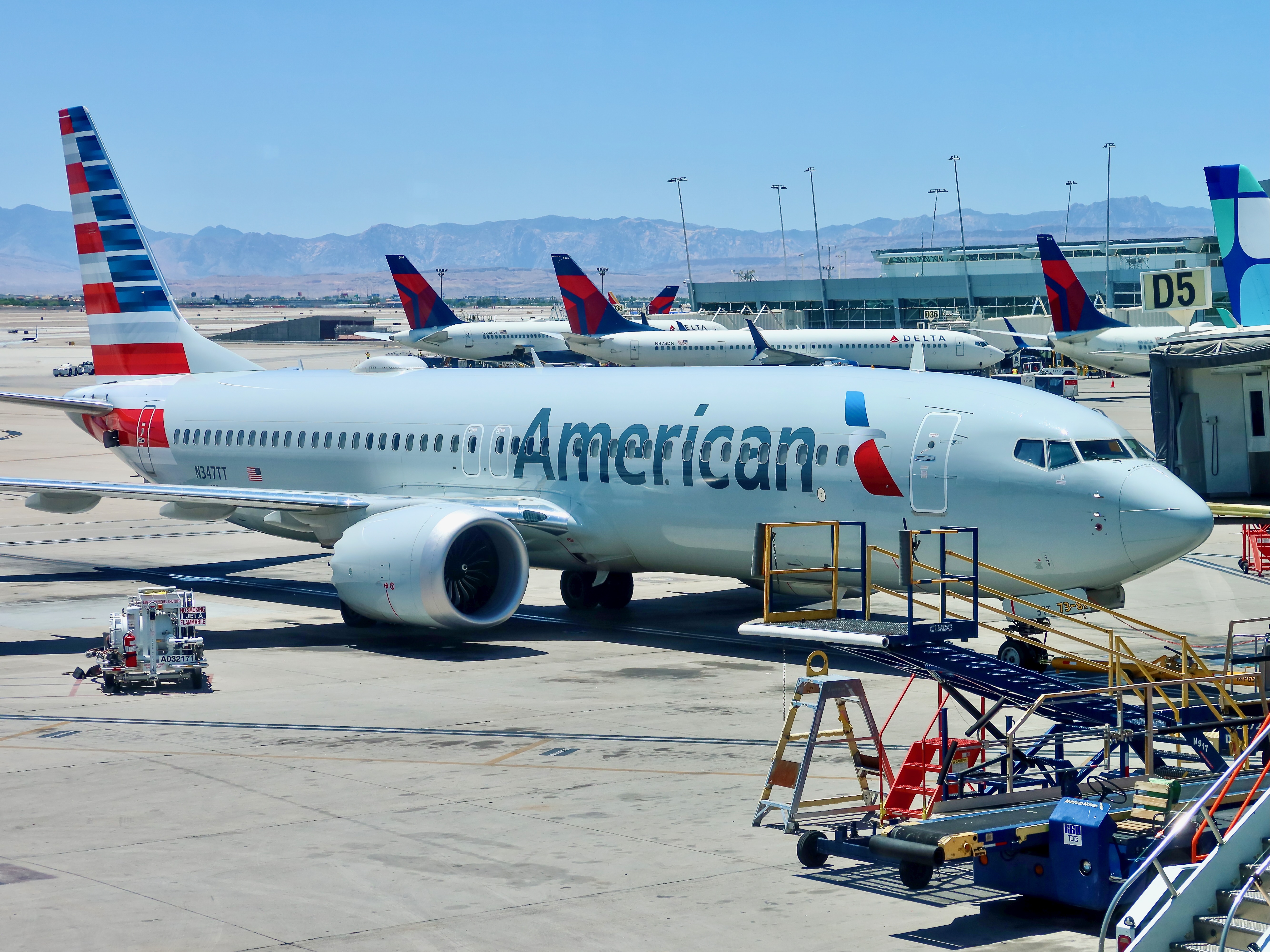American 737 MAX 8 N347TT