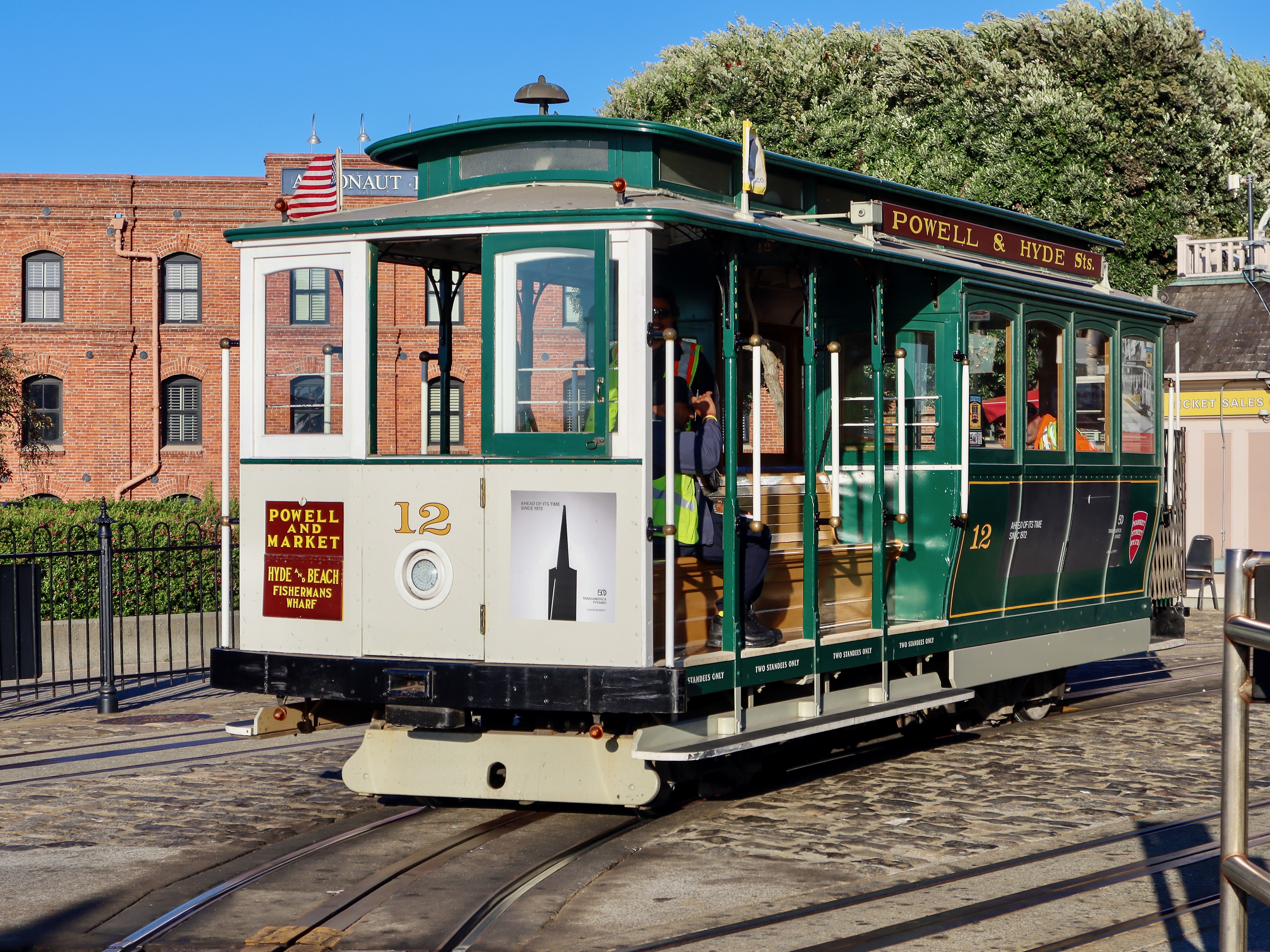 Muni Carter Bros. cable car 12